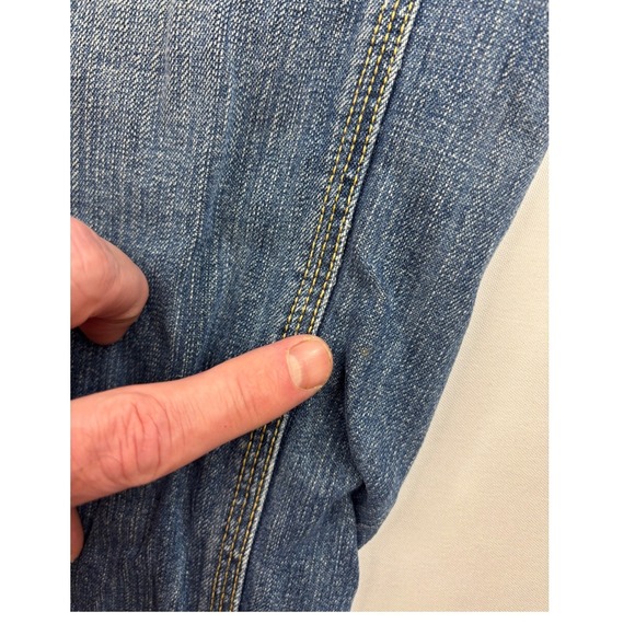 Ralph Lauren Polo Co Jeans Mens 42x32 Blue Wyatt Carpenter Loose Baggy Faded Y2K - Picture 9 of 14